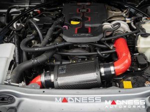 FIAT 124 Performance Air Intake System - MAXFlow - MADNESS - Red Powdercoated Finish
